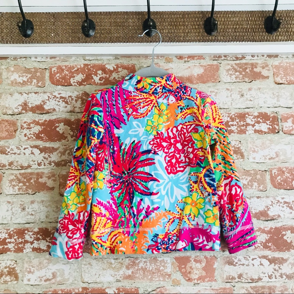 Lilly Pulitzer Quarter Zip Pullover Jacket - Picture 4 of 4
